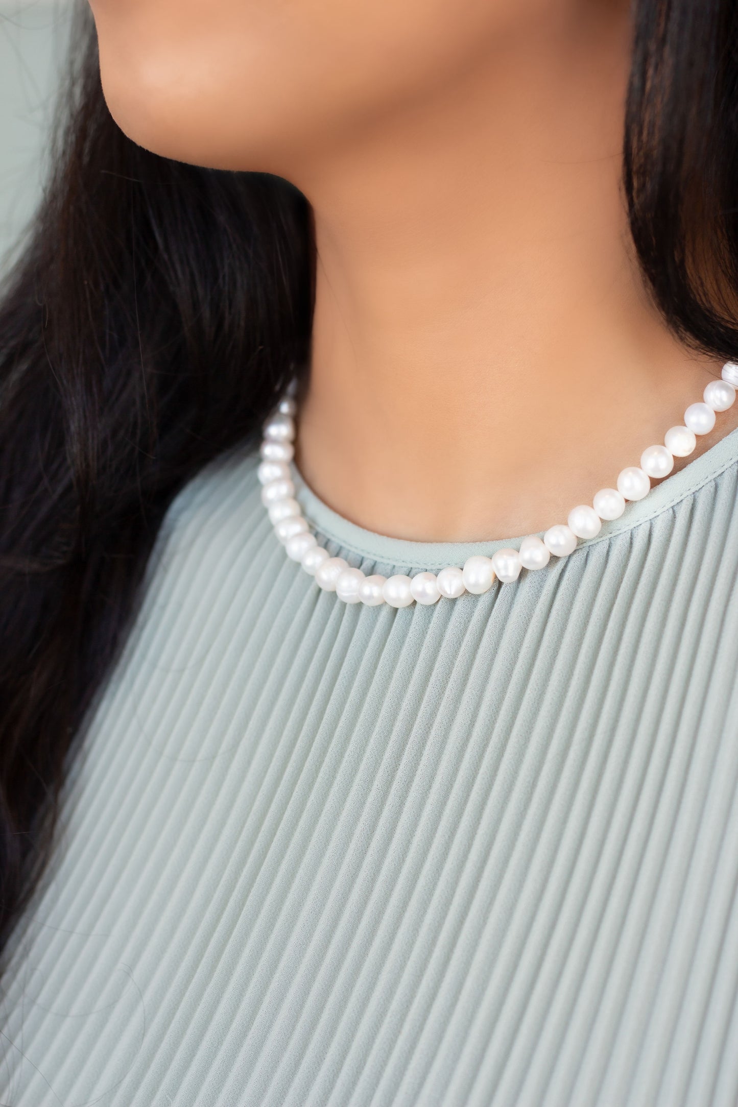 White Freshwater Pearl Necklace