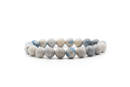 K2 Jasper Bracelet - Minimal Azurite Inclusions