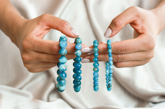 Blue Apatite Bracelet