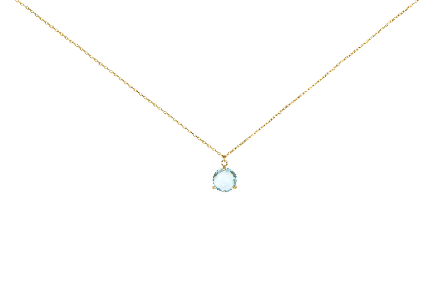 Blue Topaz Necklace