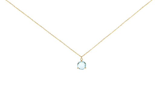 Blue Topaz Necklace