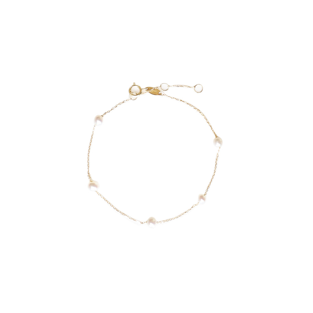 Pearl Gold Bracelet